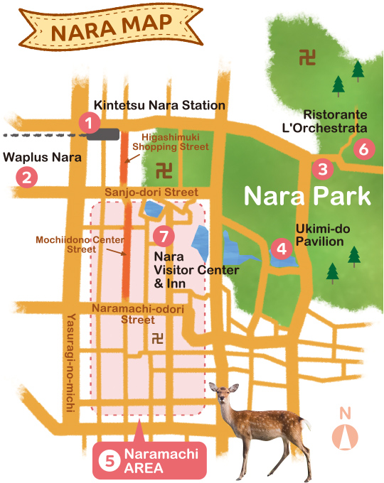 NARA MAP