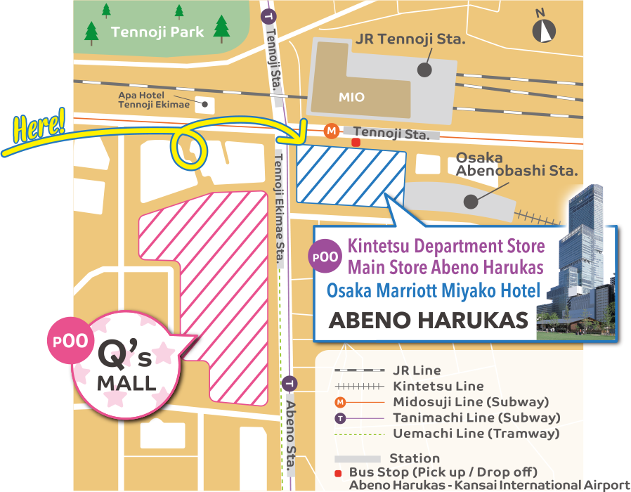 Abeno Harukas MAP